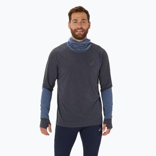 Vyriškas bėgimo džemperis ASICS Metarun Winter LS Hoodie midnight