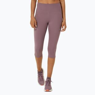 Moteriškos bėgimo tamprės ASICS High Waist Capri dusty mauve