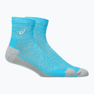 Bėgimo kojinės ASICS Performance Run Quarter digital aqua