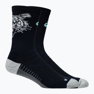 Bėgimo kojinės ASICS Performance Run Crew midnight/bright cyan