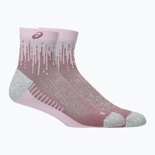 Bėgimo kojinės ASICS Performance Run Quarter dusty mauve