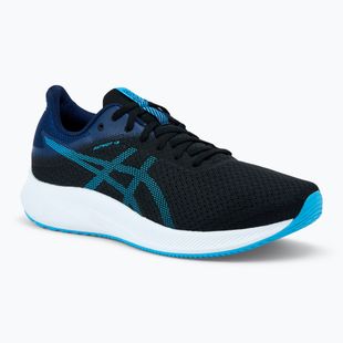 Vyriški bėgimo batai ASICS Patriot 13 black/digital aqua