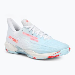 Moteriški batai  YONEX Cascade Drive 2 white/ water blue