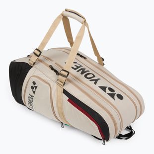 Teniso krepšys YONEX 72629 Gearlogic Racket Bag 9 pcs beige