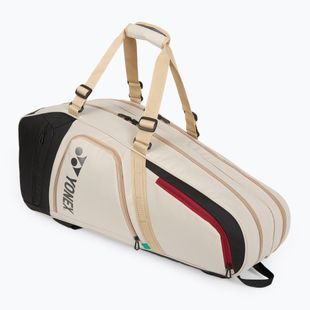 Teniso krepšys YONEX 72626 Gearlogic Racket Bag 6 pcs beige