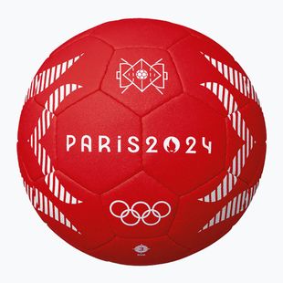 Rankinio kamuolys Molten H2A5000-S4F IHF OFFICIAL BALL PARIS 2024 red dydis 2