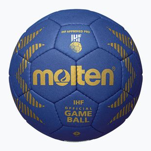 Rankinio kamuolys Molten H2A5000-B IHF OFFICIAL BALL blue dydis 2