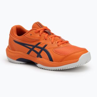 Vaikiški teniso batai ASICS Gel-Game 10 GS Clay Jr nova orange/indigo fog