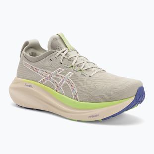 Vyriški bėgimo batai ASICS Gel-Nimbus 27 nature bathing/lime green