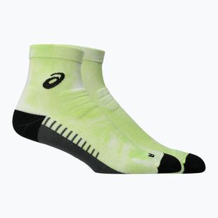 Kojinės ASICS Performance Run Quarter lime green