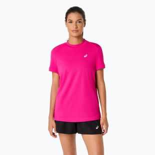 Moteriški teniso marškinėliai ASICS Court Top W pink rave