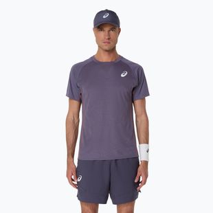 Vyriški teniso marškinėliai ASICS Match Actibreeze Top greyish purple