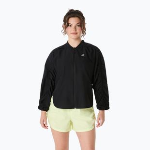 Moteriška bėgimo striukė ASICS Nagino Run Adjustable performance black