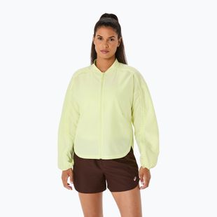 Moteriška bėgimo striukė ASICS Nagino Run Adjustable huddle yellow