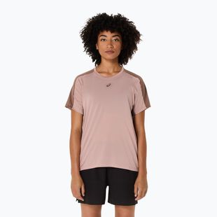 Moteriški begimo marškinėliai ASICS Fujitrail Elite Top neutral pink/taupe grey