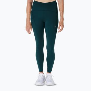 Moteriškos bėgimo tamprės ASICS Road High Waist saxon green