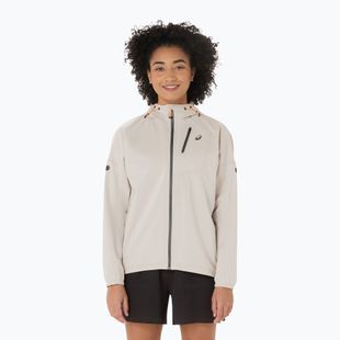 Moteriška bėgimo striukė ASICS Fujitrail Elite Waterproof cream
