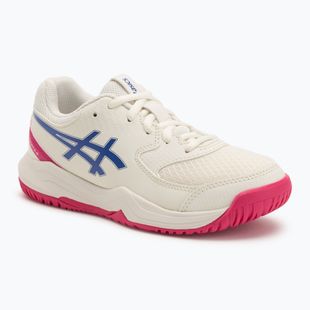 Vaikiški teniso bateliai Asics Gel-Dedicate 8 GS Jr cream/dark cobalt