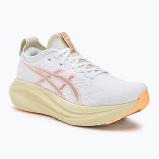 Vyriški bėgimo bateliai ASICS Gel-Nimbus 27 white/fawn
