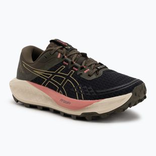 Moteriški bėgimo batai ASICS Gel-Trabuco 13 GTX black/lemongrass