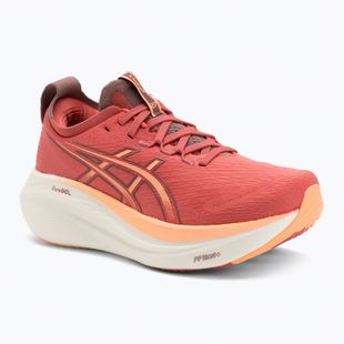 Moteriški bėgimo batai Asics Gel-Nimbus 27 dark pink clay/orange glow