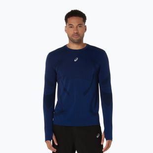 Vyriški bėgimo marškinėliai ilgomis rankovėmis ASICS Road Seamless LS midnight