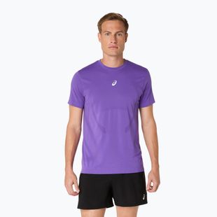 Vyriški bėgimo marškinėliai ASICS Road Seamless edo purple