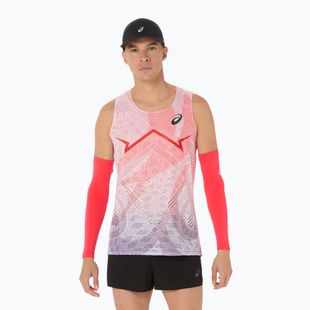 Vyriški bėgimo marškinėliai ASICS Metaspeed Singlet flash red