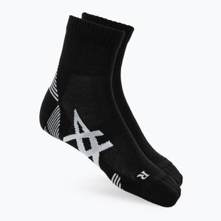 Kojinės ASICS Cushioned Quarter 2 poros performance black/performance black