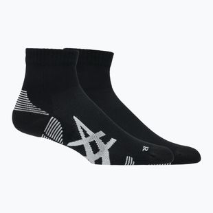 Kojinės ASICS Cushioned Quarter 2 poros performance black/performance black