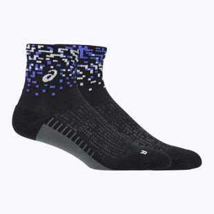 Kojinės ASICS Performance Run Quarter performance black/cobalt burst/white