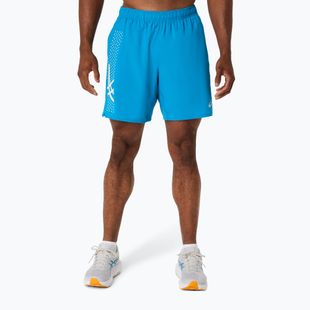 Vyriški bėgimo šortai ASICS Icon 7IN Aegean Blue/Cream