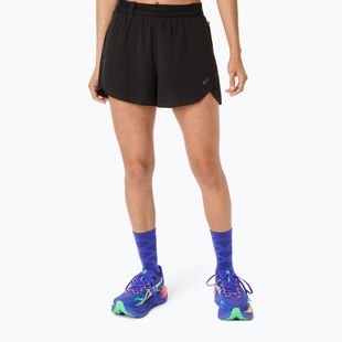 Moteriški bėgimo šortai ASICS Metarun Split performance black
