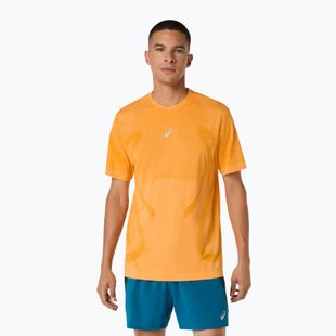 Vyriški bėgimo marškinėliai ilgomis rankovėmis ASICS Road Seamless LS golden yellow