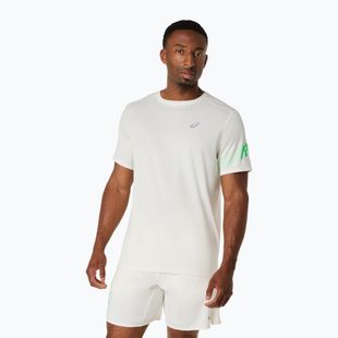 Vyriški bėgimo marškinėliai ASICS Icon SS cream/vital green