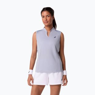 Moteriški teniso marškinėliai ASICS Court Tank W grey/blue
