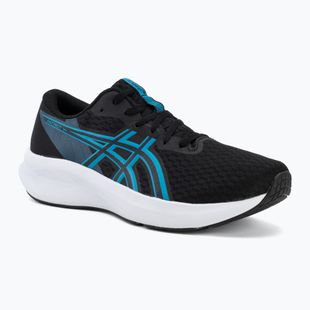 Vyriški bėgimo bateliai ASICS Patriot 14 black/aegean blue