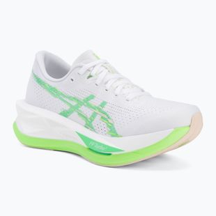 Moteriški bėgimo bateliai ASICS Sonicblast white/vital green