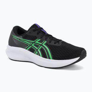 Vyriški bėgimo bateliai ASICS Patriot 14 black/vital green