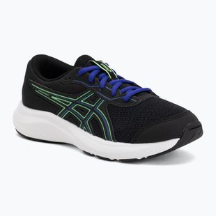 Vaikiški bėgimo bateliai ASICS Contend 9 GS black/vital green