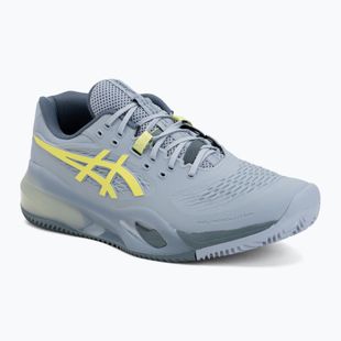 Vyriški teniso bateliai ASICS Gel-Resolution X Clay grey blue/pistachio