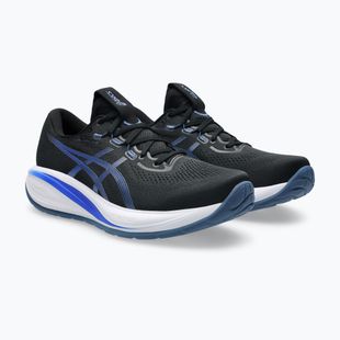 Vyriški bėgimo batai ASICS Gel-Cumulus 28 black/neon blue