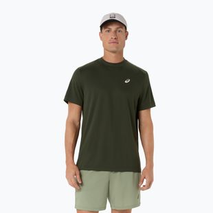Vyriški teniso marškinėliai ASICS Court Top vintage khaki