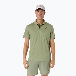 Vyriški polo marškinėliai ASICS Court Polo khaki green