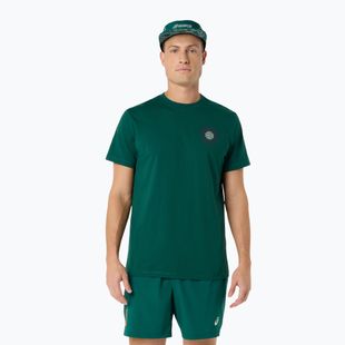 Vyriški teniso marškinėliai ASICS Padel Court Graphic jewel green