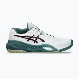 Vyriški teniso batai ASICS Gel-Resolution X white/dark aubergine
