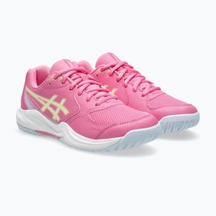 Vaikiški teniso batai ASICS Gel-Dedicate 9 GS dragon fruit/soft yellow
