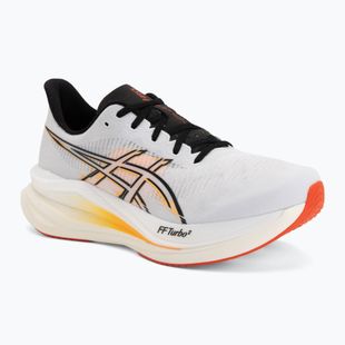 Vyriški bėgimo bateliai ASICS Sonicblast 2 balti/stadiono oranžiniai