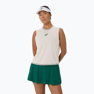 Moteriški teniso marškinėliai ASICS Game Sleeveless Top W soft oat