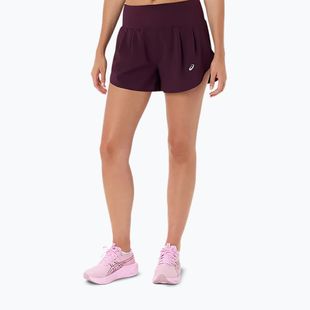 Moteriški bėgimo šortai Asics Road 3.5In Short Dark Aubergine